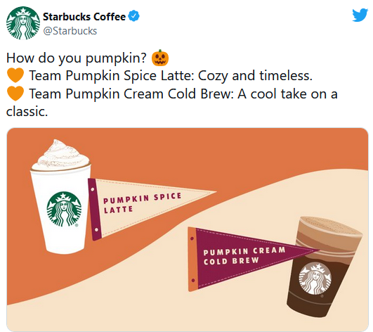 Starbucks Tweet