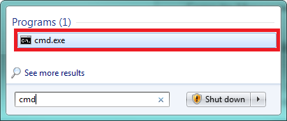 Windows command prompt